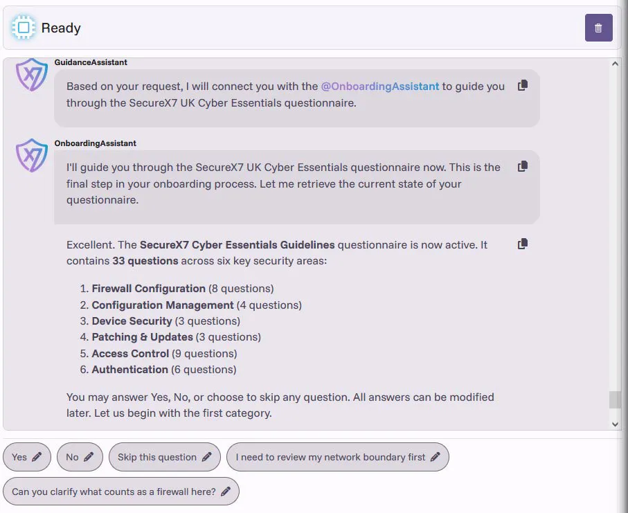 Cyber Essentials Questionnaire