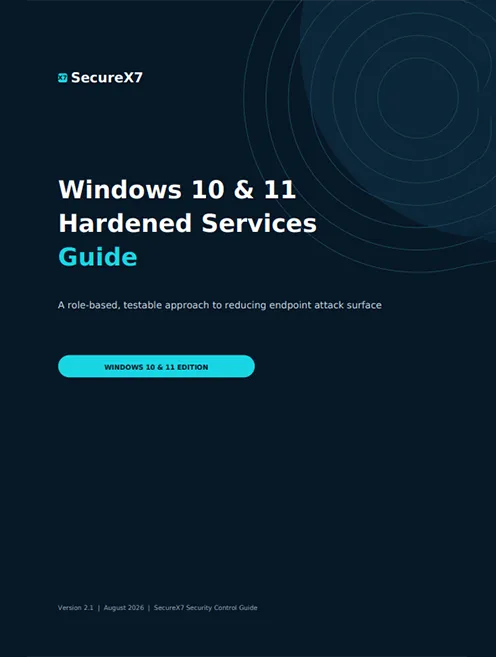 Windows hardening guide